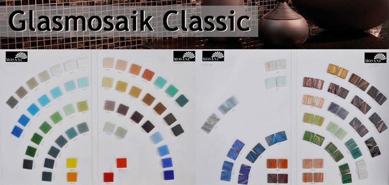 Mosaico classico in vetro