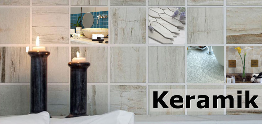 Piastrelle in mosaico di ceramica