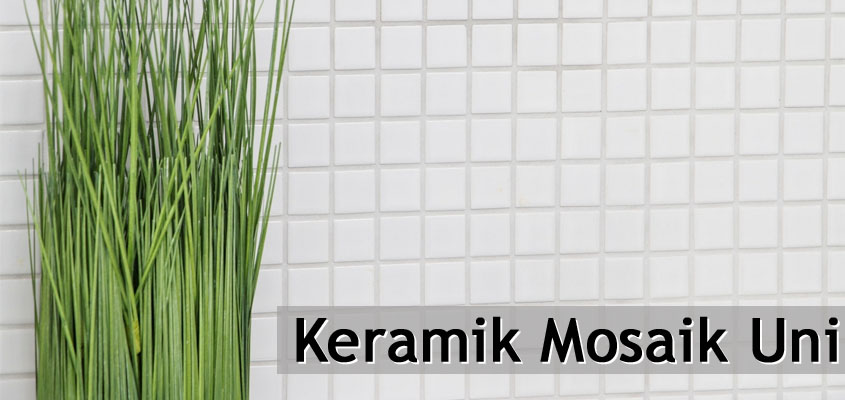 Mosaico ceramico liscio