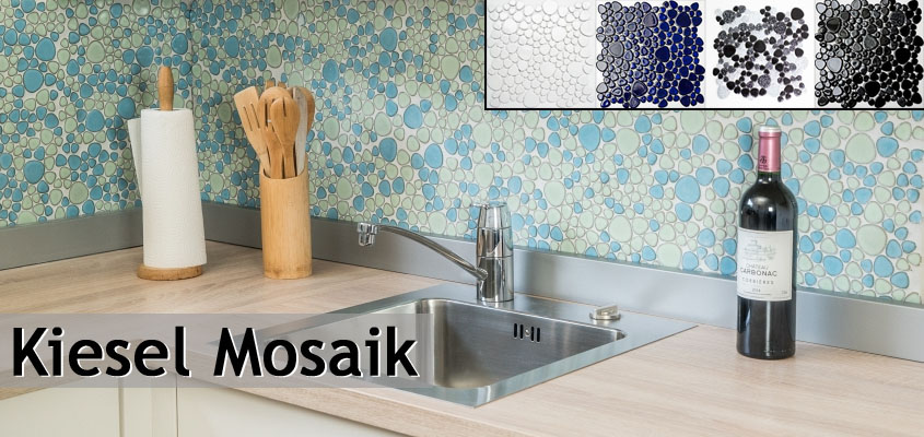 Ciottoli di mosaico in ceramica