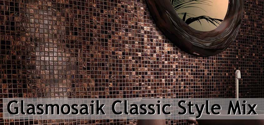 Mosaico di vetro stile classico Mix