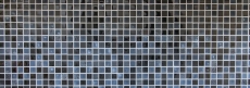 Piastrella di mosaico per cucina Traslucido grigio scuro nero Mosaico di vetro Pietra di cristallo Rilievo grigio scuro nero MOS83-HQ29_f