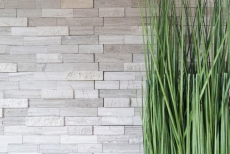 Piastrelle di mosaico per cucina autoadesive marmo pietra naturale grigio bianco crema pietra naturale bianco legno MOS200-0120_f