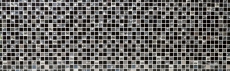 Piastrelle di mosaico per cucina autoadesive acciaio inox vetro nero mosaico acciaio vetro nero MOS200-4CM26_f