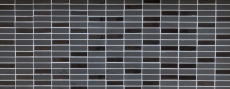 Piastrella a mosaico in ceramica tondini marrone vetro non smaltato alzatina cucina MOS24-1313-R10_f