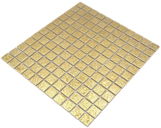 Piastrella di mosaico in ceramica mosaico ORO texture muro backsplash cucina MOS18-0707_f