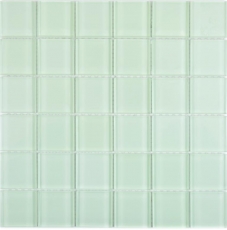 Mosaico di vetro verde fluorescente piastrelle mosaico muro backsplash cucina bagno - MOS88-1005_f