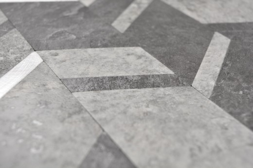 Vinile Arrow effetto pietra grigio argento scuro autoadesivo MOS200-4CDG_f