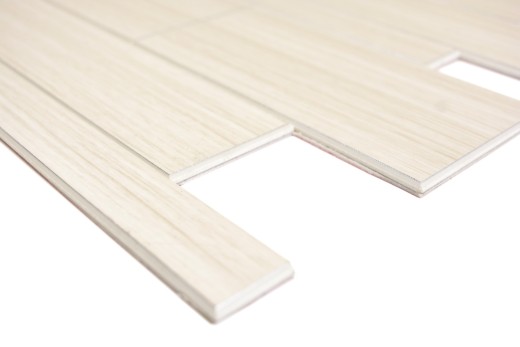 Pannelli murali autoadesivi aspetto legno Legno Bianco cucina splashback piastrella backsplash - MOS200-53WWL_f