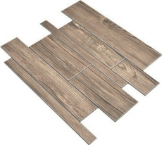 Pannelli a parete autoadesivi effetto legno marrone alzatina cucina piastrellata MOS200-56WBS_f