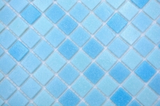 Mosaico di vetro Tessere di mosaico azzurro Mosaico per piscina Mosaico per piscina MOS210-PA331