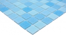 Mosaico di vetro Tessere di mosaico azzurro Mosaico per piscina Mosaico per piscina MOS210-PA331