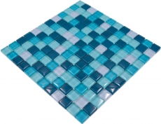 Mosaico di vetro piastrelle blu benzina cucina bagno piastrelle backsplash MOS88-XCE95