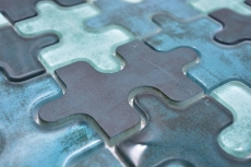 Tessere di mosaico in vetro puzzle mix turchese blu cucina splashback bagno MOS88-PT03_f