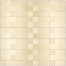 Mano modello mosaico piastrelle autoadesive mosaico combi metallo oro cucina bagno MOS200-4G87_m