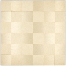 Piastrella di mosaico a mano Mosaici autoadesivi metallo oro backsplash cucina MOS200-4G99_m