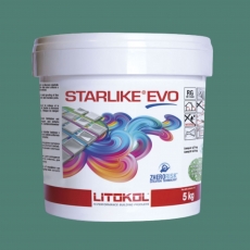 Litokol STARLIKE EVO 430 VERDE PINO verde III Adesivo in resina epossidica Joint Secchio da 5 kg