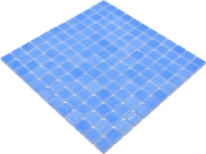 Piastrella di mosaico dipinta a mano Mosaico piscina Mosaico piscina SPAGNA CELESTE Doccia Bagno MOS220-110R_m
