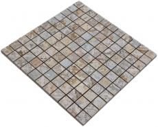 Mosaico ceramico gres porcellanato multicolore opaco parete pavimento cucina bagno doccia MOS18-25CS