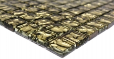 Mosaico di vetro oro piastrelle piastrelle backsplash muro decorazione mosaico splashback bagno cucina MOS78-8GO3