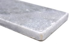 Piastrelle di pietra naturale mosaico marmo grigio chiaro opaco parete pavimento cucina bagno doccia MOSF-45-M400