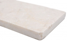 Piastrelle mosaico pietra naturale marmo avorio opaco parete pavimento cucina bagno doccia MOSF-45-M410