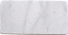 Piastrelle di pietra naturale mosaico marmo bianco opaco parete pavimento cucina bagno doccia MOSF-45-M420