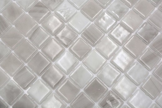 Mosaico piscina Mosaico piscina Mosaico vetro beige chiaro cangiante Muro Pavimento Cucina Bagno Doccia MOS220-P56251_f