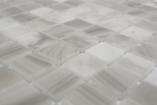 Mosaico piscina Mosaico piscina Mosaico vetro beige chiaro cangiante Muro Pavimento Cucina Bagno Doccia MOS220-P56251_f
