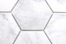 Piastrelle di pietra naturale mosaico marmo bianco opaco parete pavimento cucina bagno doccia MOS42-HX142_f