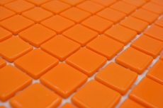 Mosaico piscina Mosaico piscina Mosaico vetro arancio lucido Muro Pavimento Cucina Bagno Doccia MOS220-P25820_f