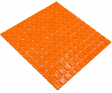 Mosaico piscina Mosaico piscina Mosaico vetro arancio lucido Muro Pavimento Cucina Bagno Doccia MOS220-P25820_f
