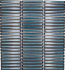 Ceramica mosaico piastrelle verde lucido parete cucina bagno doccia MOS24-CG61_f