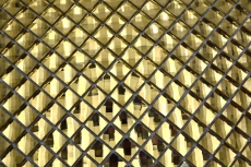 Mano modello diamante mosaico piastrelle oro lucido parete pavimento cucina bagno doccia MOS130-GO821_m