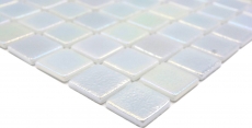 Mano modello piscina mosaico piscina mosaico vetro mosaico crema iridescente multicolore lucido parete pavimento cucina bagno doccia MOS220-P55254_m