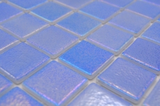 Mano modello piscina mosaico piscina mosaico vetro mosaico blu iridescente multicolore lucido parete pavimento cucina bagno doccia MOS220-P55382_m