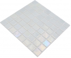 Mano modello piscina mosaico piscina mosaico vetro mosaico crema iridescente multicolore lucido parete pavimento cucina bagno doccia MOS220-P55384_m