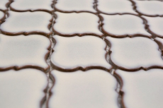 Mosaico ceramico dipinto a mano piastrelle di mosaico bianco antico lucido parete pavimento cucina bagno doccia MOS13-PAW5_m
