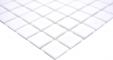 Piastrella di vetro per mosaico Super White per piscina - MOS200-A01
