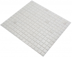 Mosaico di vetro bianco II mosaico piastrelle di vetro classico mosaico piastrelle muro backsplash cucina bagno MOS200-A02