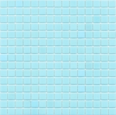 Mosaico di vetro mosaico piastrelle blu ghiaccio piscina mosaico piscina - MOS200-A04