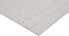 Piastrella di mosaico di vetro bianco antico grigio chiaro crema Classico incollata con carta - MOS200-A03