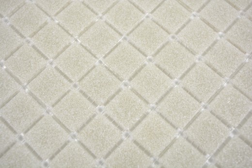 Piastrella di vetro a mosaico grigio chiaro crema piastrella backsplash muro piastrella cucina piastrella bagno - MOS200-A05