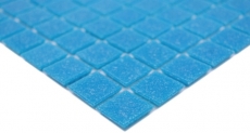 Piastrella di vetro per mosaico azzurro piscina mosaico piscina - MOS200-A14-P