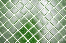 Mosaico di vetro piastrelle verde scuro backsplash cucina splashback MOS200-A26