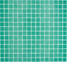 Piastrella di vetro a mosaico verde turchese backsplash cucina MOS200-A63