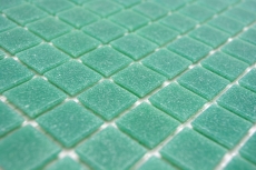 Piastrella di vetro a mosaico verde turchese backsplash cucina MOS200-A63