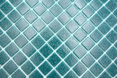 Mosaico di vetro tessere di mosaico verde turchese scuro backsplash cucina MOS200-A67