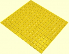 Mosaico di vetro Piastrella di mosaico giallo sole Schienale della cucina MOS200-A90