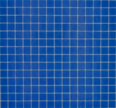 Piastrella di mosaico in vetro Mosaico di piscina blu scuro Mosaico di piscina classico incollato su carta